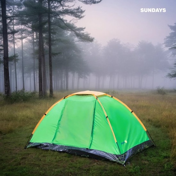 Палатка Sundays ZC-TT002-3 (зеленый/оранжевый)