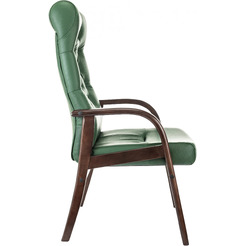 Кресло Бюрократ T-9928WALNUT-CF (зеленый)