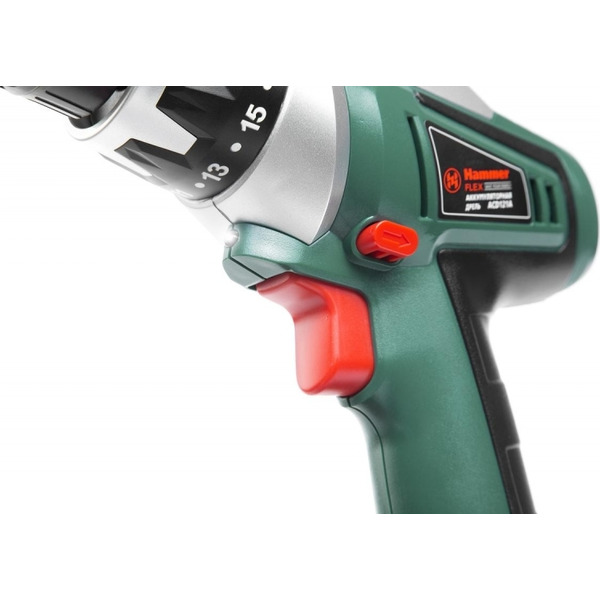Шуруповерт аккумуляторный Hammer Flex ACD121A 34834