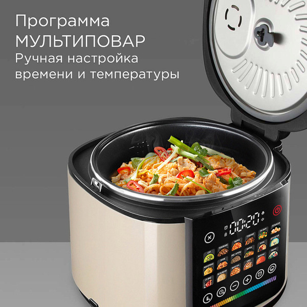 Мультиварка РЕДМОНД MC102 (бежевый)