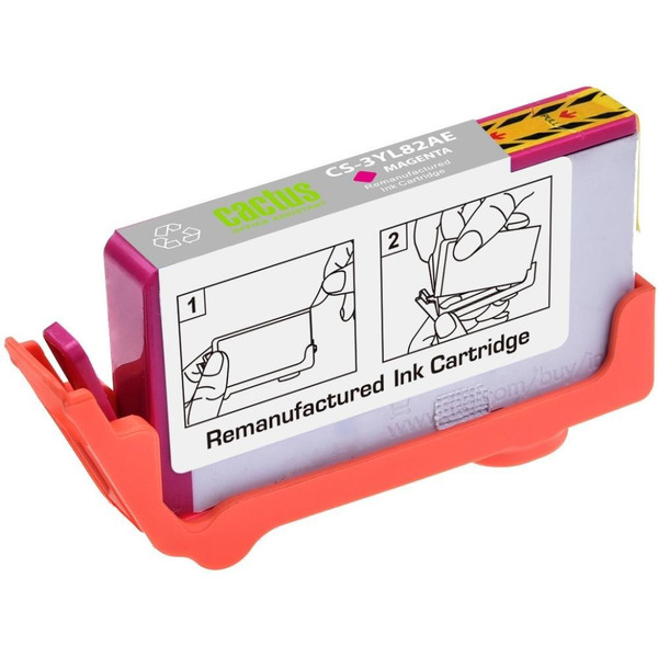 Картридж струйный Cactus CS-3YL82AE 912XL пурпурный (10.5мл) для HP OfficeJet 8012/8014/8015/8017;OfficeJet Pro 8022/8023/8024/8025 AIO