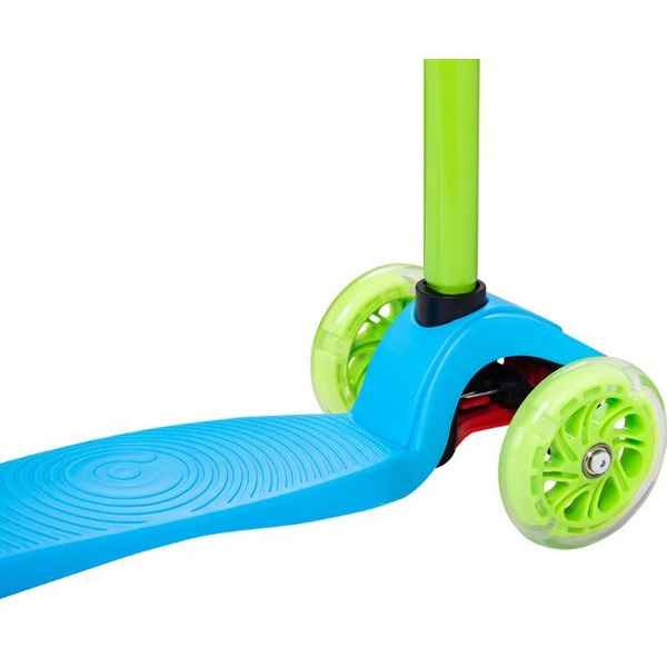 Самокат Ridex Snappy 3D (голубой/зеленый)