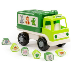 Сортер Полесье Грузовик Забава сафари 90270 (зеленый)