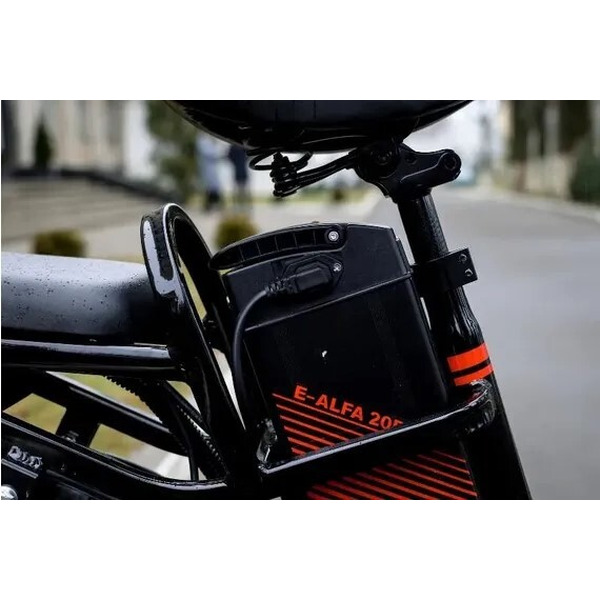 Электровелосипед AVM E-ALFA 20 Pro (черный)