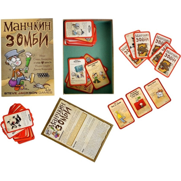 Настольная игра Мир Хобби Манчкин: Зомби 1001