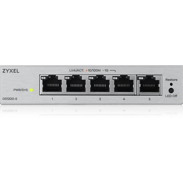 Коммутатор Zyxel GS1200-5V3-EU0101F