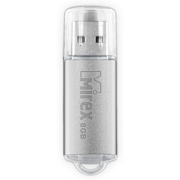 USB Flash MIREX Unit Silver 8GB (13600-FMUUSI08)