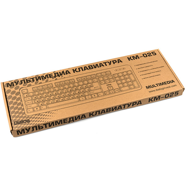 Клавиатура Dialog KM-025U Black