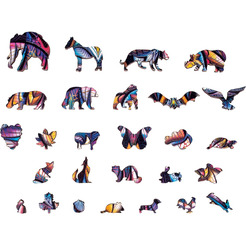 Сувенирный пазл MASTER WOOD Волк SWPW