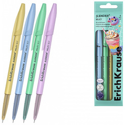 Набор шариковых ручек Erich Krause Stick Milky 65466 (4 шт)