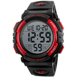 Наручные часы Skmei 1258 (черный/красный)