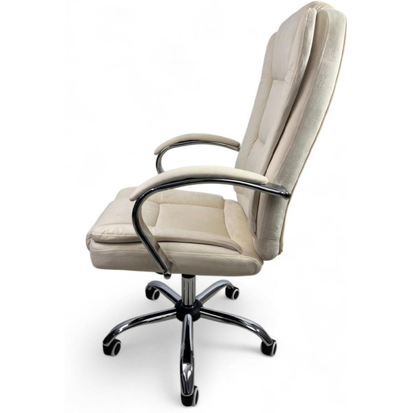 Кресло Calviano Bravo (бежевый велюр)