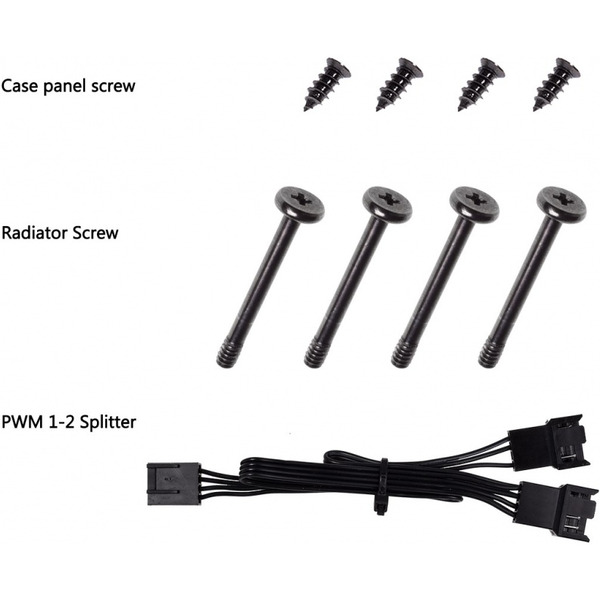 Вентилятор для корпуса ID-Cooling WF-14025-XT (черный)