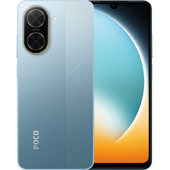 Смартфон POCO C71 4GB/128GB Blue RU (25028PC03G)