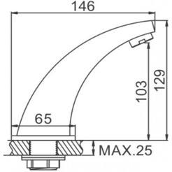 Смеситель Ledeme L1055-13