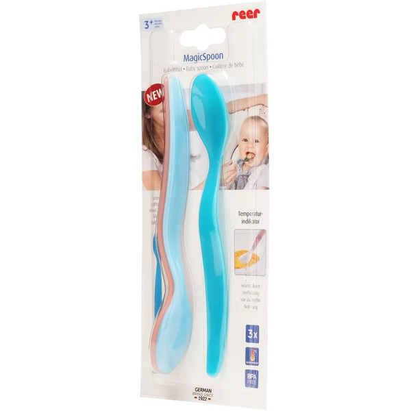 Набор ложек для кормления MagicSpoon с индикацией температуры пищи / 23012 (3шт)