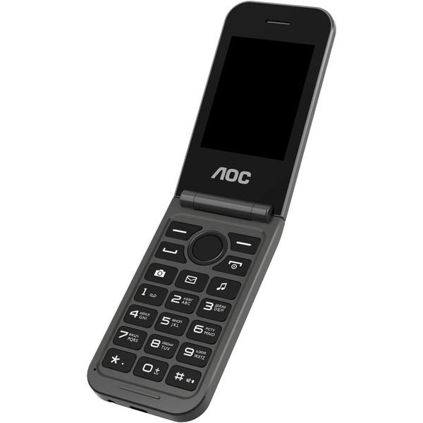 Кнопочный телефон AOC A285 (черный)