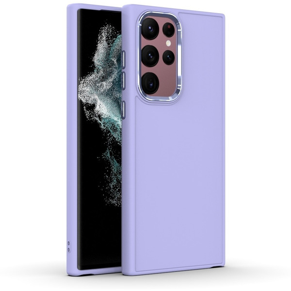 Бампер Bingo Metal для SAMSUNG S22 Ultra Лавандовый
