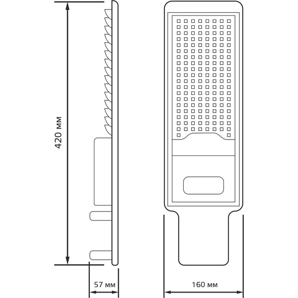 Светильник консольный Gauss 629536320