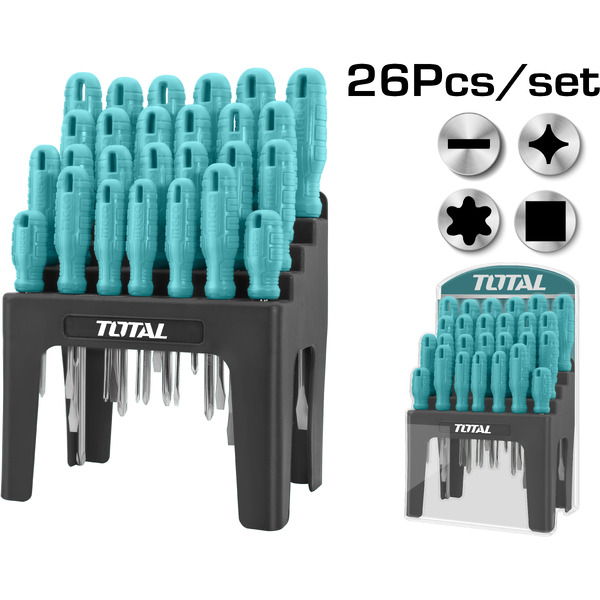 Набор отверток Total THTDC252601