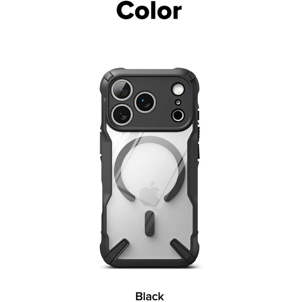 Чехол Ringke FUSION X MAGNETIC для iPhone 17 Pro BLACK