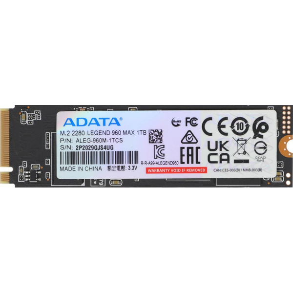 Накопитель SSD ADATA ALEG-960M-1TCS