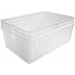 Набор корзин Полимербыт 4301033 (прозрачный)