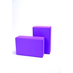 Блоки для йоги AMETIST 2 шт. сиреневый