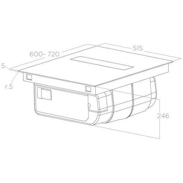 Варочная панель Elica Nikolatesla FIT BL/A/72