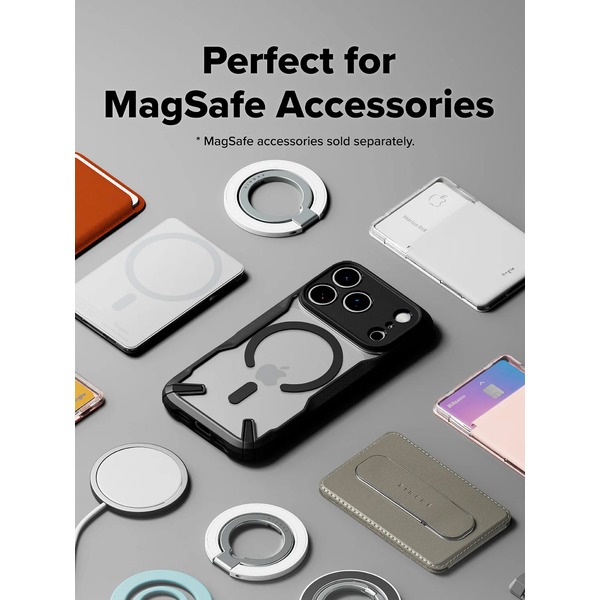 Чехол Ringke FUSION X MAGNETIC для iPhone 17 Pro BLACK