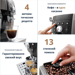 Кофемашина DeLonghi Magnifica S Smart ECAM250.33.TB