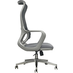 Кресло офисное SITUP LATI-H GREY chrome (сетка Grey / Grey)