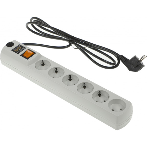 Сетевой фильтр Most H6 2м (белый)