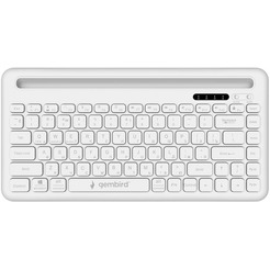 Клавиатура беспроводная Gembird KBW-8 (белая)