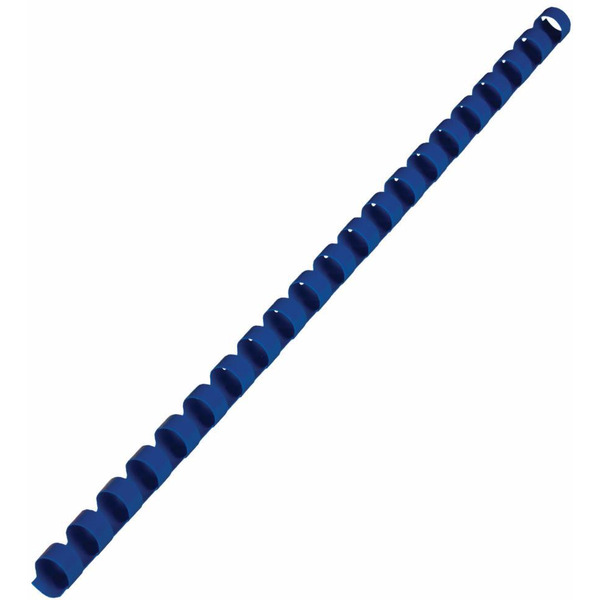 Пластиковая пружина для переплета BRAUBERG A4 6 мм 100 шт 530905 (синий)
