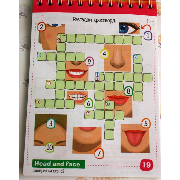 Книга АЙРИС-ПРЕСС Умный блокнот. English Семья (Family) Уровень 1, арт. 978-5-8112-6352-3