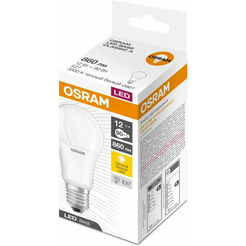 Лампа светодиодная OSRAM LED BASE А90 12Вт Е27 3000