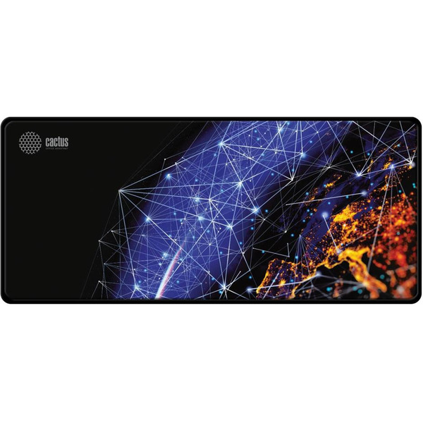 Коврик для мыши Cactus CS-MP-PRO04XXL Blue Cosmic