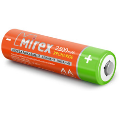 Аккумулятор Mirex AA 2500mAh 4 шт 23702-HR6-25-E4