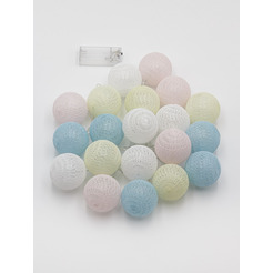 Светодиодная гирлянда ArtStyle Нитяные шарики CL-N225WW