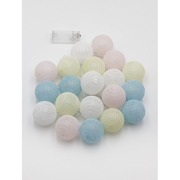 Светодиодная гирлянда ArtStyle Нитяные шарики CL-N225WW