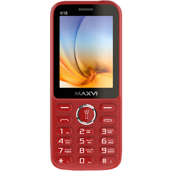 Мобильный телефон Maxvi K18 (коричневый)
