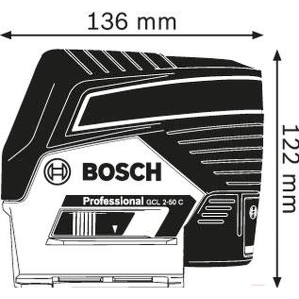 Лазерный нивелир Bosch GCL 2-50 C Professional (0601066G00)