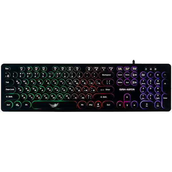 Клавиатура Dialog Gan-Kata KGK-16U (черный)