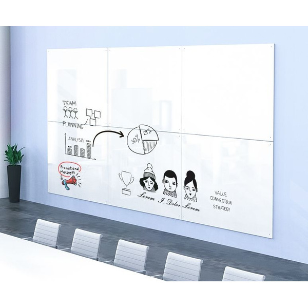 Доска стеклянная Deli 50045