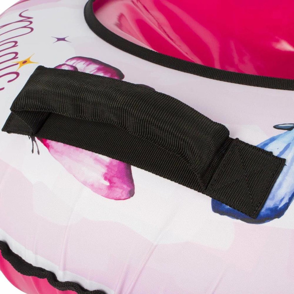 Тюбинг Snowstorm BZ-90 Unicorn / W112870 (розовый)