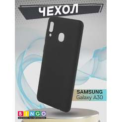 Чехол-накладка Bingo PC для SAMSUNG Galaxy A30 (черный)