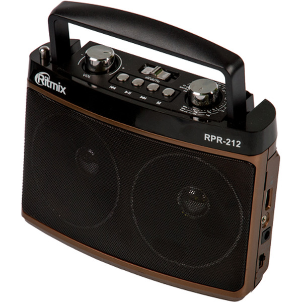 Радиоприемник RITMIX RPR-212 BROWN