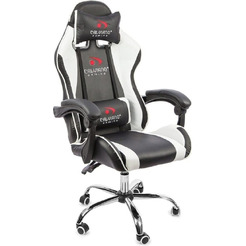 Игровое кресло Calviano Asti Ultimato (черный/белый)