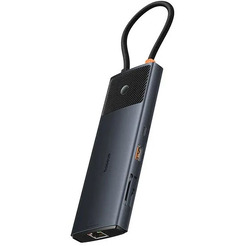 Док-станция Baseus Metal Gleam Series II 10-in1 USB Hub B00061800123-00